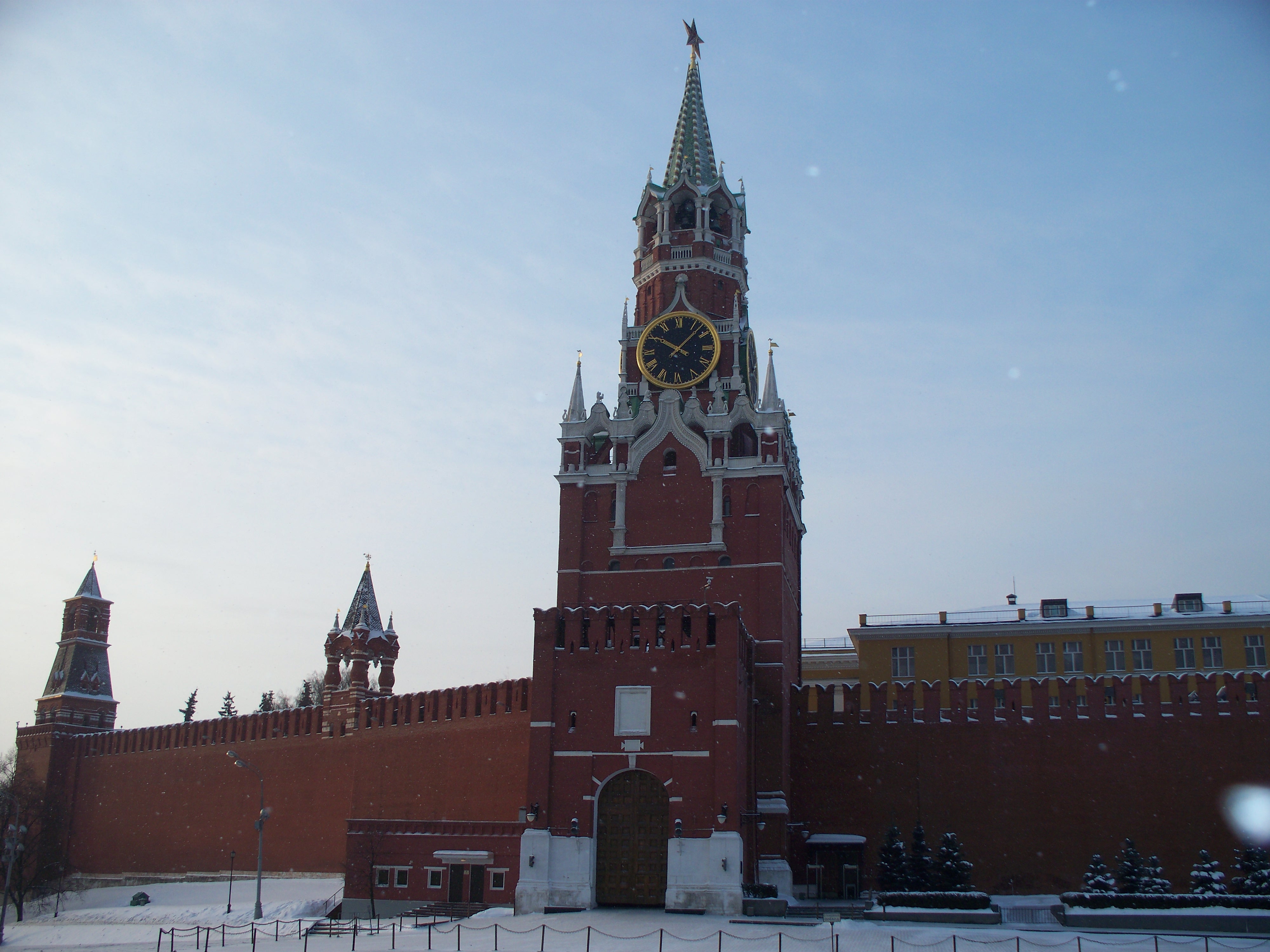 Часовая башня Кремля Москва
